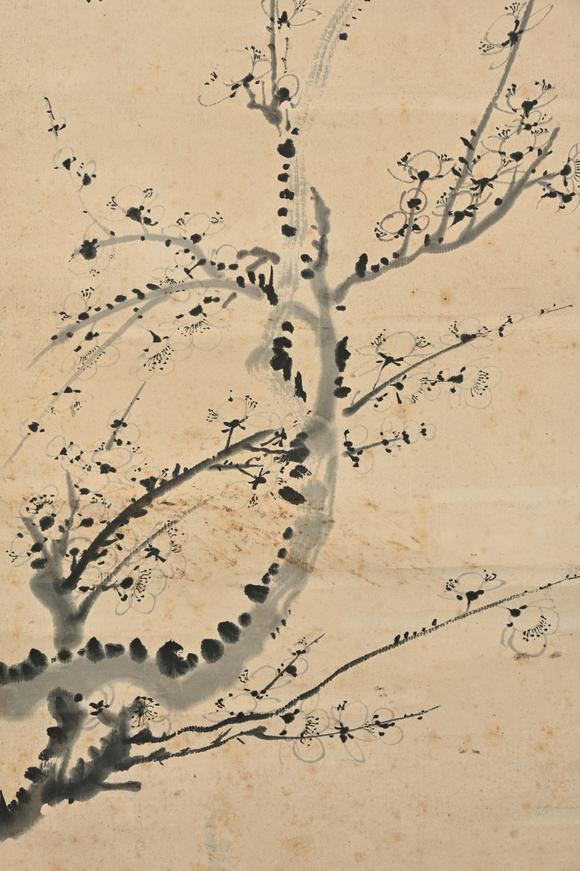 三杉美術(shù)金學(xué)儀、白蕉 墨梅