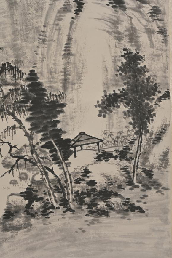 三杉美術(shù)李鼎遺 山水