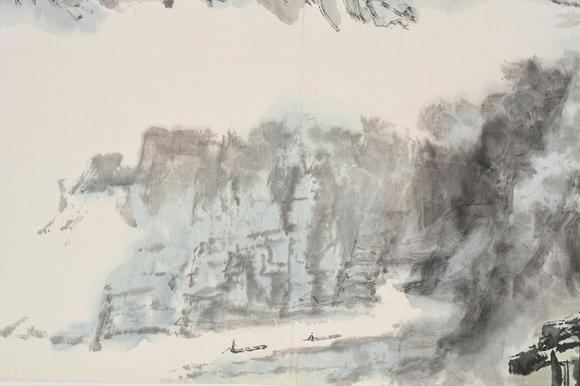 三杉美術(shù)林曦明 山水
