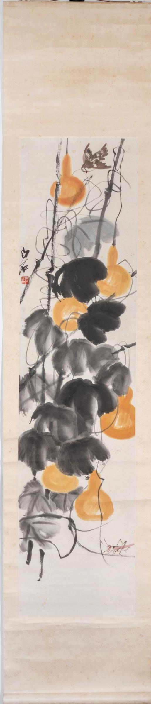 三杉美術(shù)齊白石 福祿壽