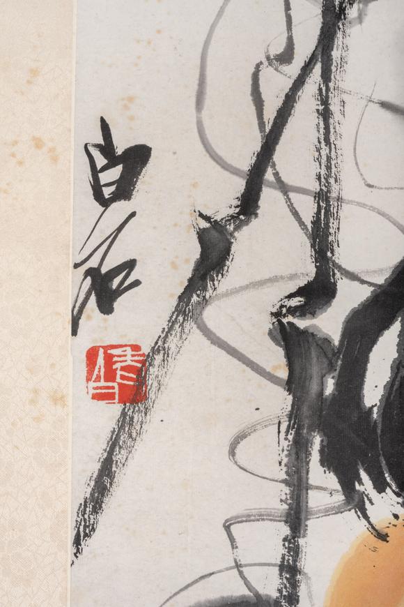 三杉美術(shù)齊白石 福祿壽