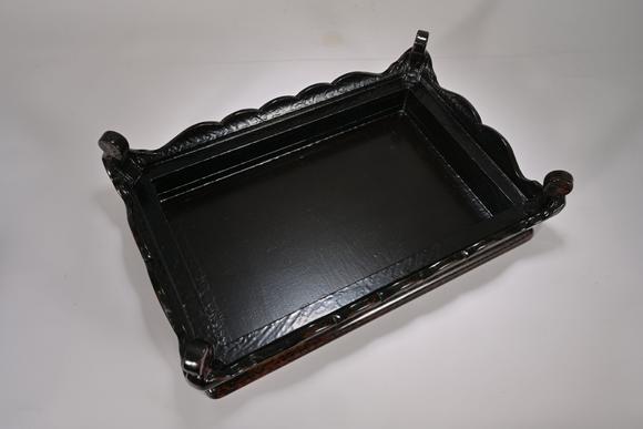 三杉美術(shù)大漆小茶幾