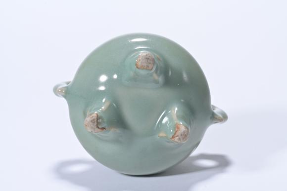 三杉美術(shù)明 龍泉青磁三獸足爐