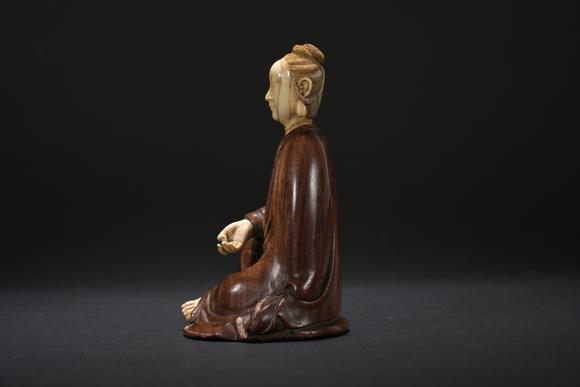 三杉美術(shù)黃楊木人物