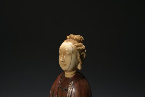 三杉美術(shù)黃楊木人物