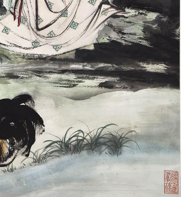 中鴻信劉旦宅 （1931-2011） 綠蔭靜姝圖