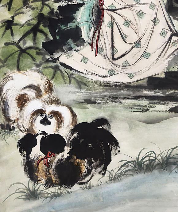 中鴻信劉旦宅 （1931-2011） 綠蔭靜姝圖