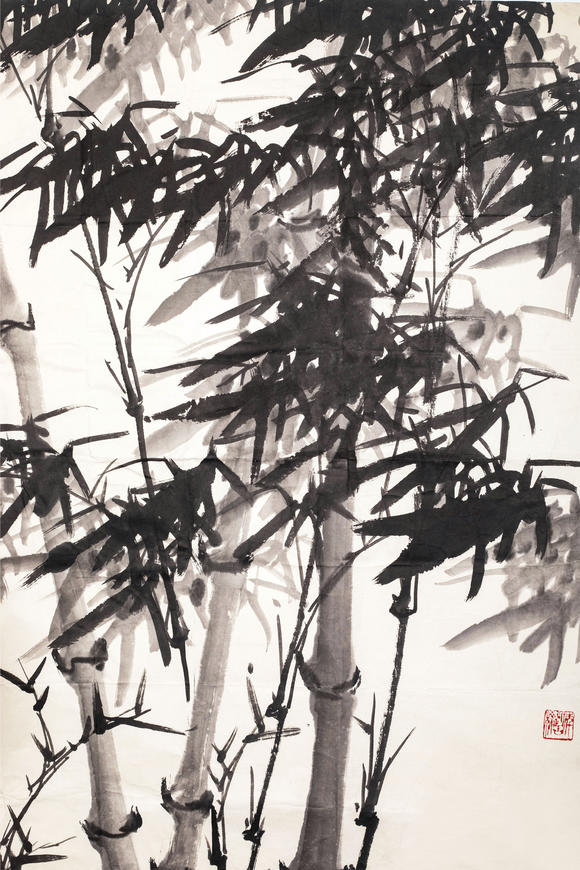 中鴻信郭西河 （b.1930） 竹