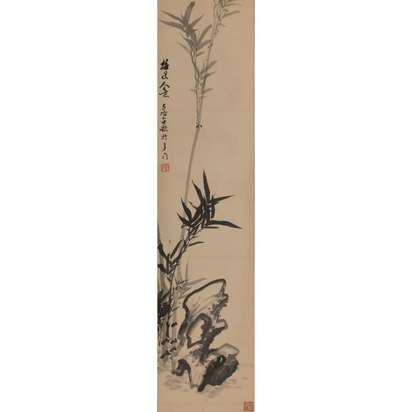東京飛鳥(niǎo)多門 墨竹