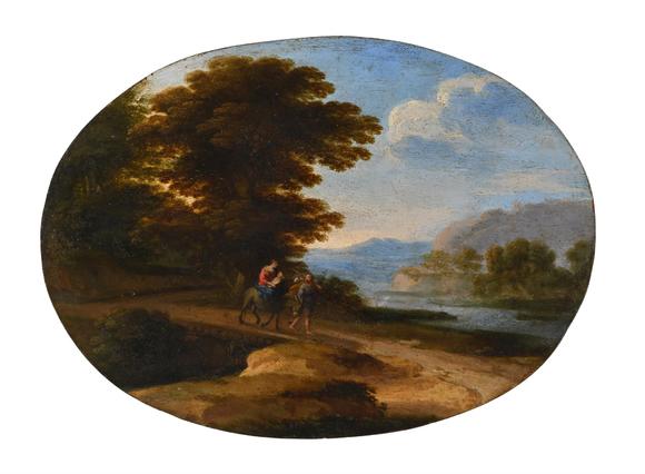 DreweattsCIRCLE OF GOTTFRIED WALS (GERMAN CIRCA 1595-1638), THE FLIGHT INTO EGYPT
