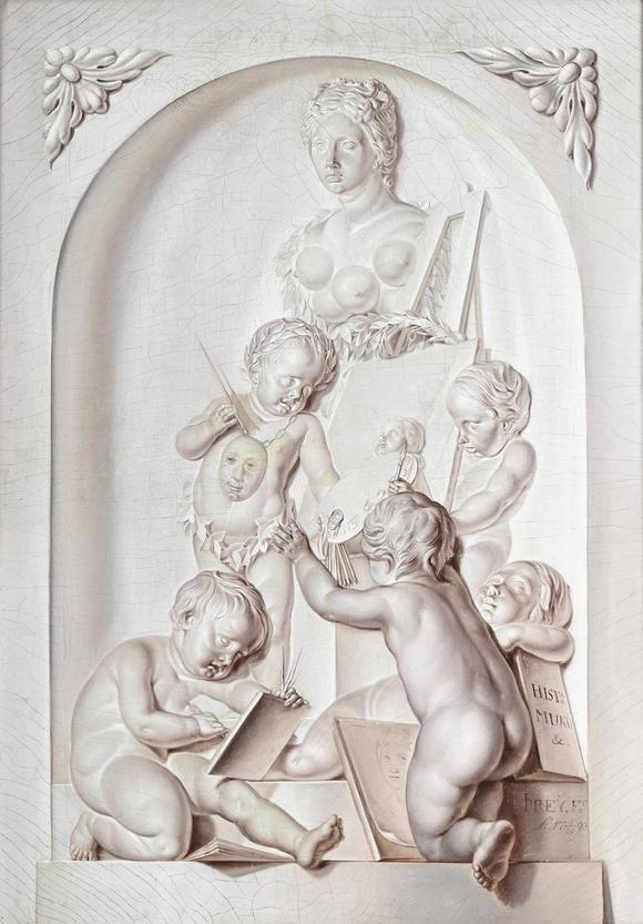 DreweattsJOHANNES ZACHARIAS PREY (CZECH 1744-1823), MUSIC; AND PAINTING (2)