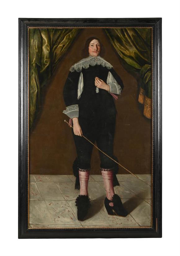 DreweattsCIRCLE OF GILBERT JACKSON (BRITISH FL. CIRCA 1621-1642), PORTRAIT OF A GENTLEMAN