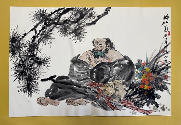 北京寶蘊(yùn)馮遠(yuǎn) 十二開(kāi)人物圖冊(cè)