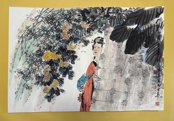 北京寶蘊(yùn)馮遠(yuǎn) 十二開(kāi)人物圖冊(cè)