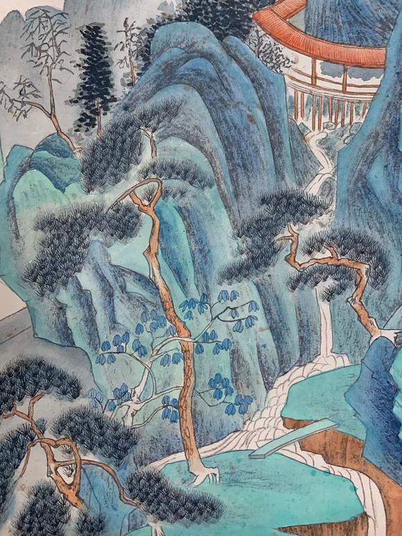 北京寶蘊(yùn)張大千 山水