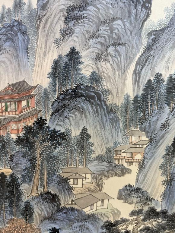 北京寶蘊(yùn)溥儒 山水 