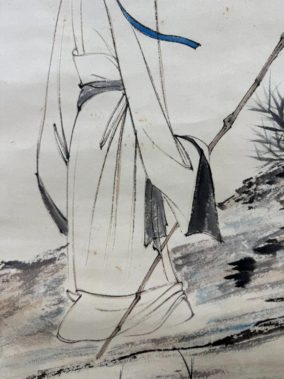 北京寶蘊張大千 高士圖 
