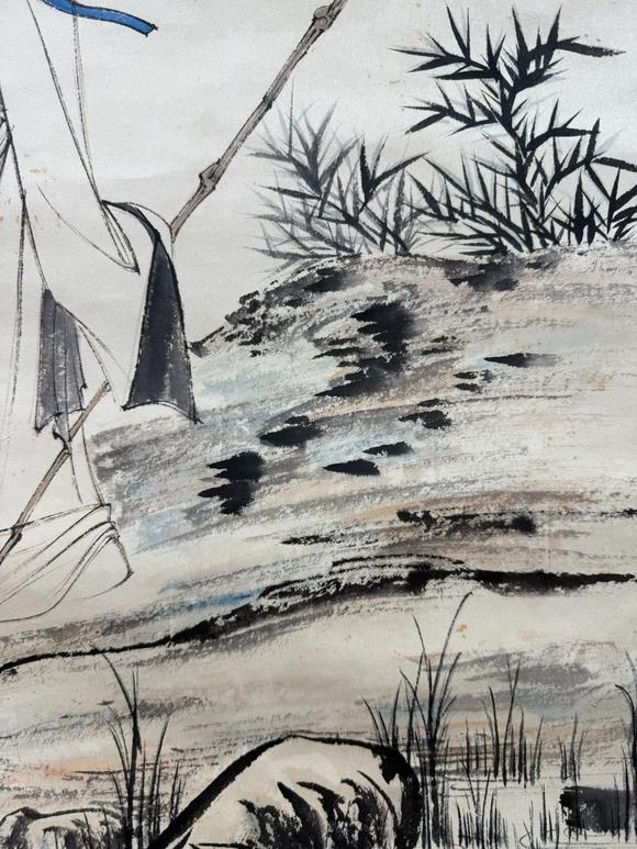 北京寶蘊(yùn)張大千 高士圖 