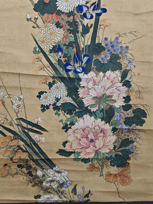 京都粵盛美術(shù)慈禧/花卉
