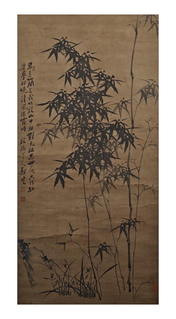 京都粵盛美術(shù)鄭板橋/墨竹