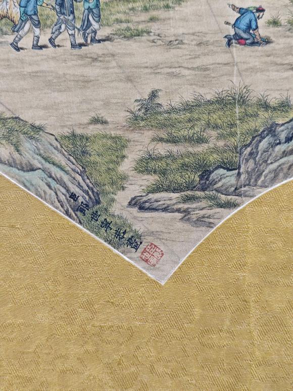 京都粵盛美術(shù)郎世寧/狩獵圖