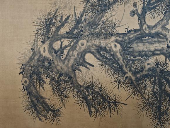 京都粵盛美術(shù)汪士慎/松樹