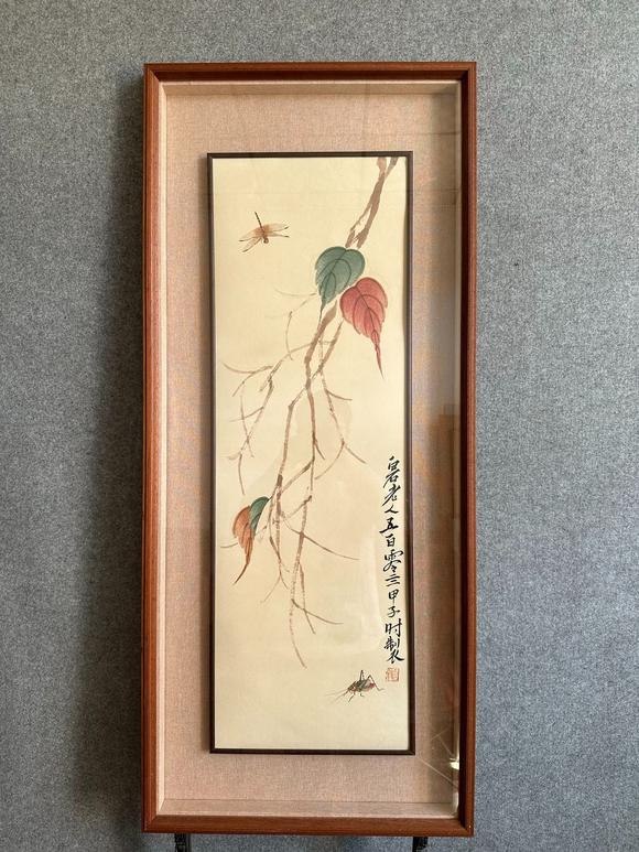 北京寶蘊(yùn)齊白石 貝葉草蟲(chóng)