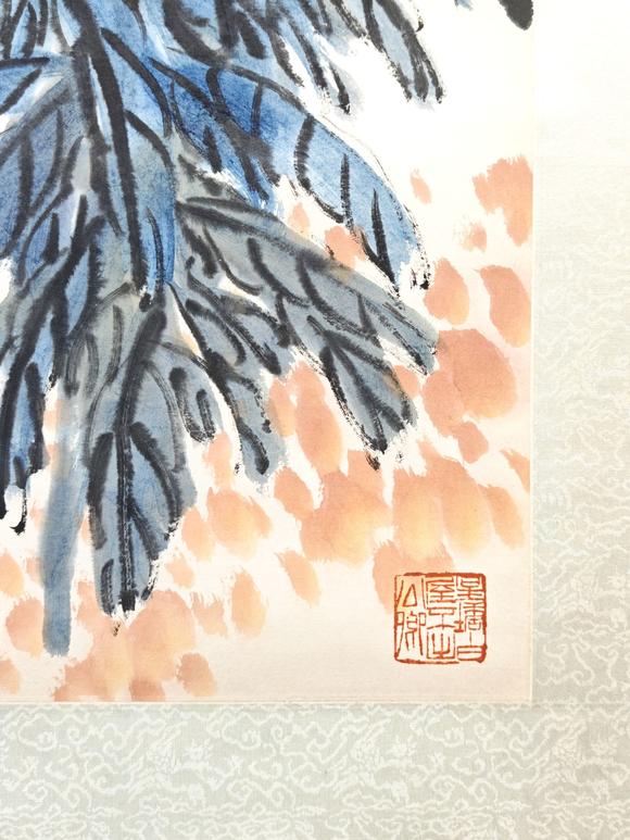 京都粵盛美術(shù)齊白石/雞冠花