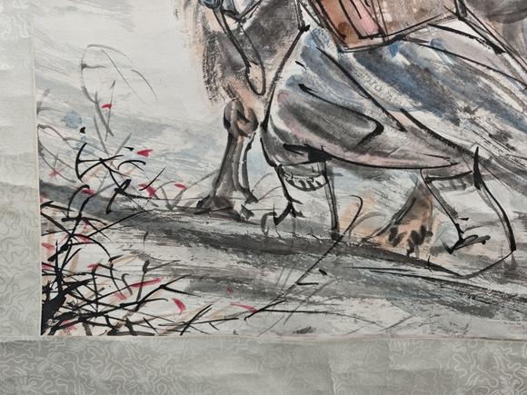 京都粵盛美術(shù)黃胄/風(fēng)雪出診