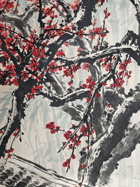 京都粵盛美術(shù)于希寧/紅梅