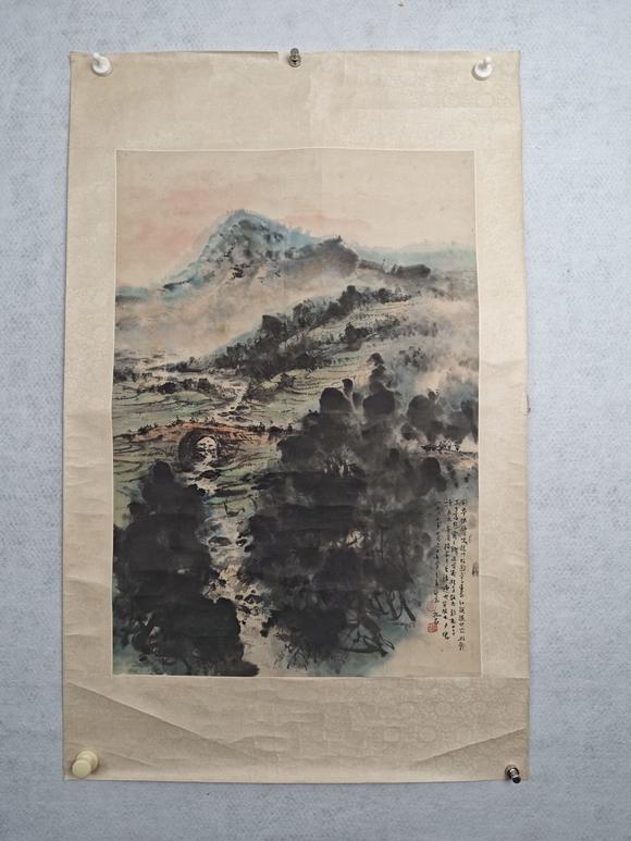 京都粵盛美術(shù)傅抱石/山水