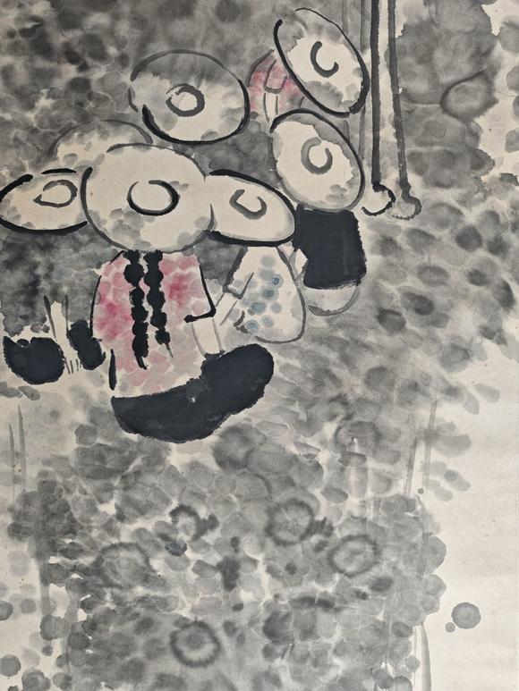 京都粵盛美術(shù)石魯/雨中所見