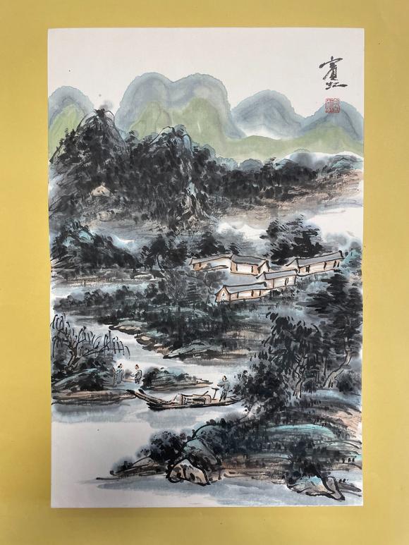 北京寶蘊黃賓虹 山水十二開冊