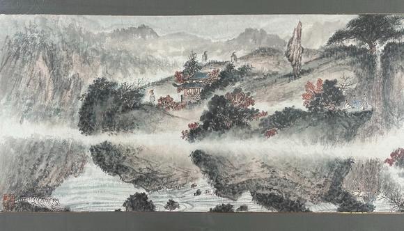 北京寶蘊(yùn)傅抱石 山水