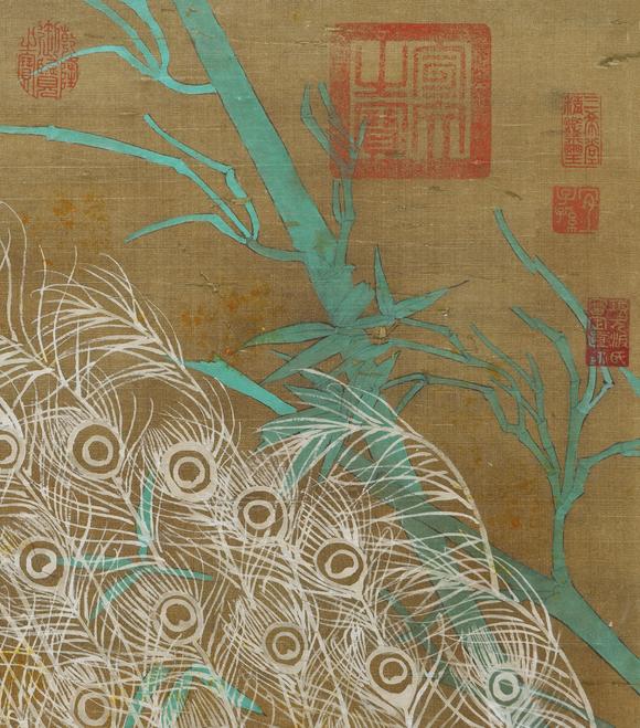 北京寶蘊(yùn)邊鸞 珍禽芳樹(shù)圖 
