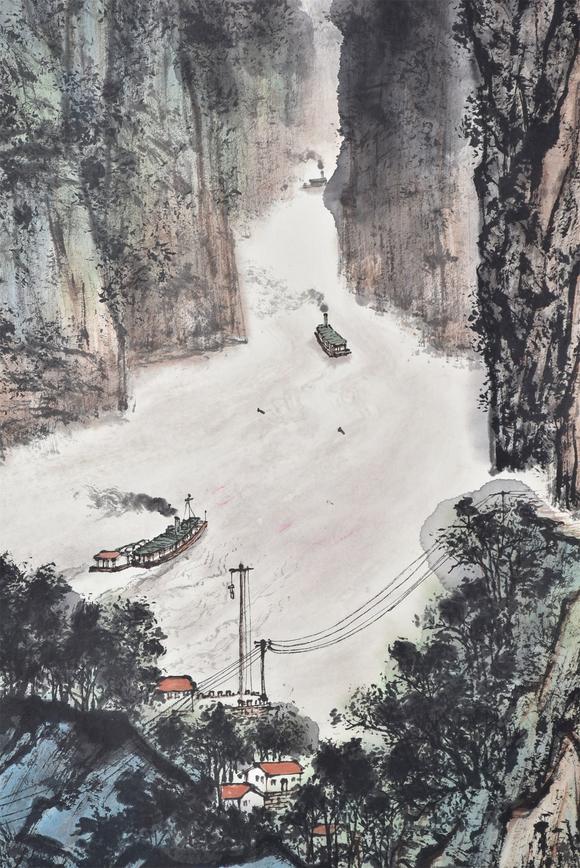 北京寶蘊(yùn)黃純堯 山水