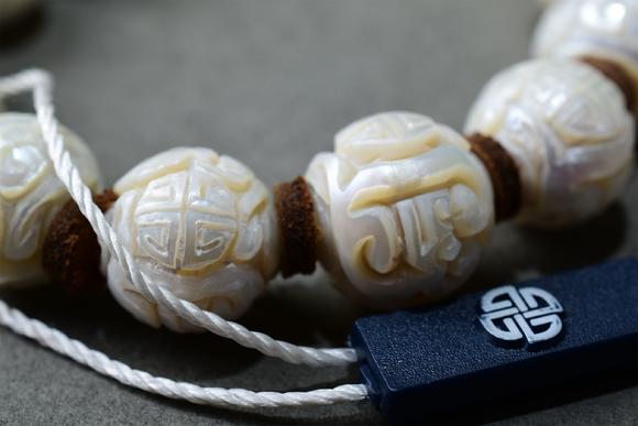 北京寶蘊(yùn)清 珍珠團(tuán)壽紋手串