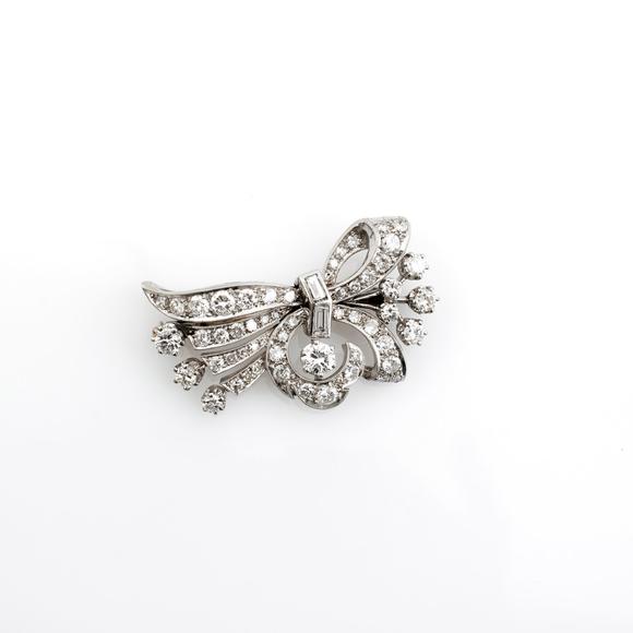 WettmannDiamantbrosche ca. 3,5 ct