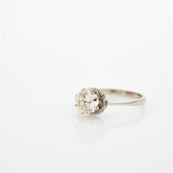 WettmannSolit?rring ca. 1,4 ct