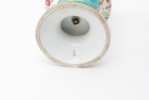 WettmannMEISSEN Balustervase Rocailledekor