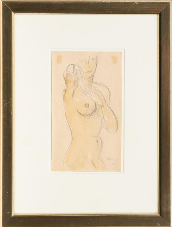 Auktionshaus StahlDorothea Maetzel-Johannsen (Lensahn 1886 - Hamburg 1930). Female Nude.