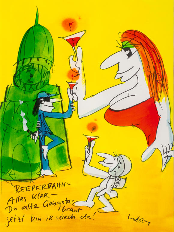 Auktionshaus StahlUdo Lindenberg (Gronau/Westfalen 1946). Reeperbahn.