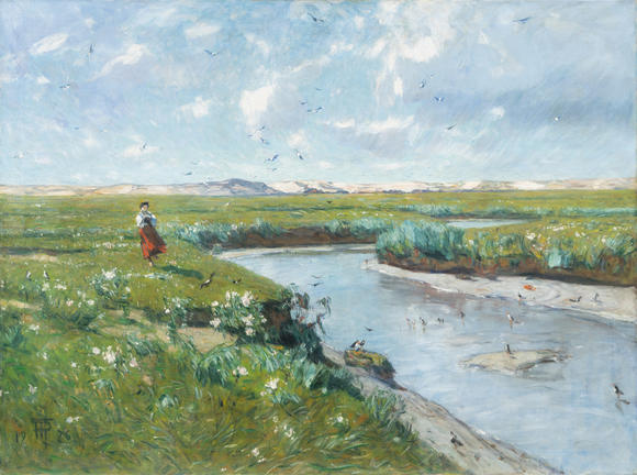 Auktionshaus StahlHans Peter Feddersen (Westerschnatebüll 1848 - Kleiseerkoog 1941). Sylt.