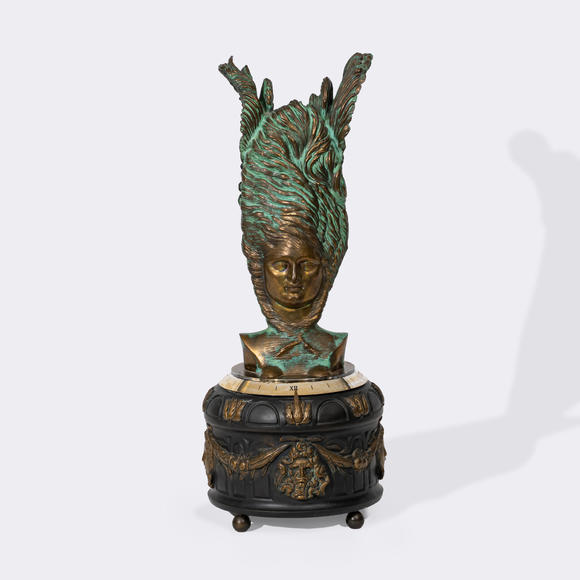 Auktionshaus StahlErnst Fuchs (Wien 1930 - Wien 2015). Janus watch with IWC movement.