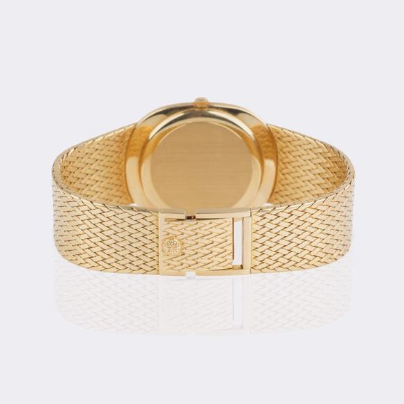 Auktionshaus StahlPatek Philippe. Rare Men's Wristwatch 'Ellipse d'Or' Jumbo.