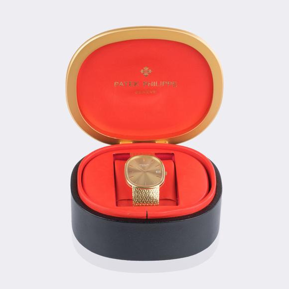 Auktionshaus StahlPatek Philippe. Rare Men's Wristwatch 'Ellipse d'Or' Jumbo.
