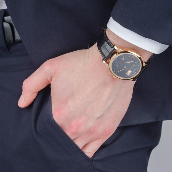 Auktionshaus StahlA. Lange & S?hne. Men's Wristwatch 'Lange 1'.