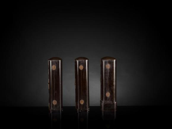 Galerie ZackeYAMAMOTO MOSUKE: A HIGHLY IMPORTANT COMPLETE SET OF 33 ‘THE SAIGOKU KANNON PILGRIMAGE ‘GOLD LACQUER ZUSHI (PORTABLE BUDDHIST SHRINES), DATED 1854