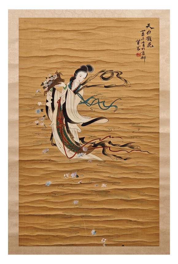 山東常藏天女散花