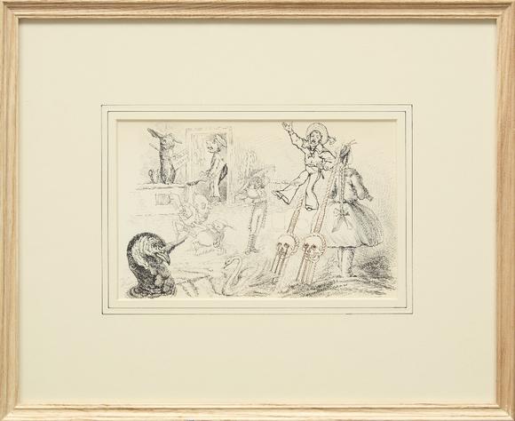 RoseberysDrawings and watercolors from the private sketching diary of Major-General Frederick Stafford Hewett (1826-1880), comprising an album with 159 drawing